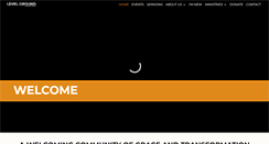 Desktop Screenshot of levelgroundchurch.com